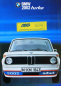 Preview: BMW 2002 Turbo Modellprogramm 1973 Automobilprospekt (0408)